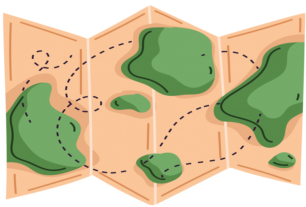 Mapa krížovej cesty